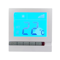 Lycra S305 Water Floor Heating LCD Thermostat Splitter Electric Valve Temperature Control Switch Temperature Controller