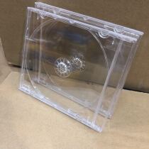 Plastic disc box extra thick 100 Ming single box thickened CD box DVD disc case single piece can insert