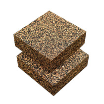 Bar ktv floating floor Cork mat shock-absorbing brick rubber particle block ground shock-absorbing rubber particle block ground shock-proof material