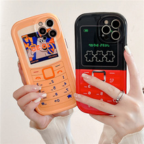 lizzardhill to blame for the Chains and the wind applies Apple 13promax mobile phone shell new iphone11 female 12pro silicone iphox iphonix