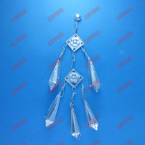 Miao clothing silver jewelry silver jewelry accessories ethnic clothing accessories COSPLAY clothing accessories DIY 9