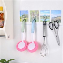 Plastic transparent adhesive hook strong sticky hook magic adhesive hook strong adhesive hook free viscose seamless adhesive hook multi-section