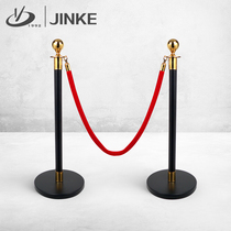 Jinke round head one meter line railing guardrail isolation belt hotel lanyard safety fence concierge pole welcome column