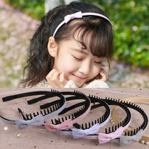Summer Korean version of children Hair Stirrup chicks Broken Hair Non-slip Liu Hai South Korea Girls Head Decorated With Teeth 100 Hitch Baby Head Hoop