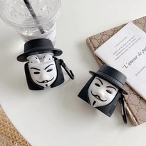 European and American creative vendetta team Apple Airpods1 2 headset propro3 generation killer silicone soft case