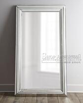 Fashion all-in-one mirror Full-length mirror Full-length mirror Simple hanging fitting mirror Bedroom floor-to-ceiling mirror Dormitory mirror custom-made