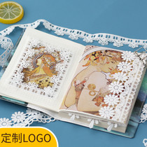 WEEK BAR Hand ledger retro lace cloth embroidered bilateral water soluble lace with quality milk silk embroidered lace