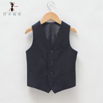 Childrens Suit Waistcoat Spring Autumn Baby Performance Flowers Children Dress Kid Suit Kampa Shoulder Performance Out of the Boy T016