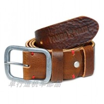 Original imported Pando Moto pure artisanal cortoise locomotive Harley male and female ribbon belt