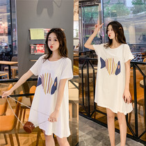Pregnant women summer dress fashion new summer pregnant women dress tops pure cotton T-shirt