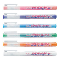 Japanese flag brand Shachihata original imported photo metal plastic glass products color painting pen multi-purpose graffiti hand account color pen KMP-B