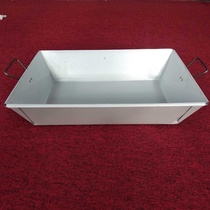 Construction site with iron ash basin cement basin tools storage box coal box bricklayer with iron ash bucket thickened