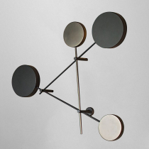 Nordic modern simple living room background wall lamp creative bedroom branch lamp stairwell corridor wall decoration lamp