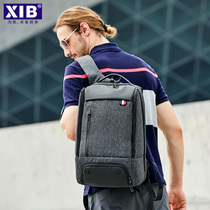 Backpack mens large capacity business travel leisure backpack multifunctional waterproof 15 6 inch computer bag shoe compartment