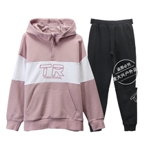 361 sports suit women Winter 2019 New 361 Degree hoodie sports leisure jumper sweatpants women