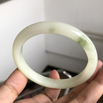 Xiu Jade Bracelets Jade jade Jade Jade Flower Bracelets Chia bracelet river grinding jade bracelet Old jade and Tian jade bracelet caliber 60
