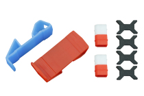 TPU battery protection seat crossing machine four-axis down battery anti-drop buffer seat