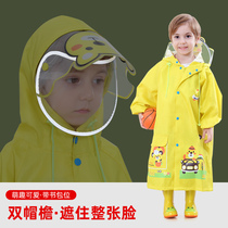 Children's Raincoat Boys Girls Kindergarten Baby Primary School Children Children Go to school Long waterproof body rain cover