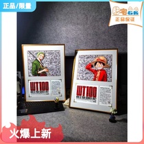 Pirate King WT100-Soron Sea Thief King Comic Character Soron Straw Hat Regiment TW100 Poster Decoration Painting