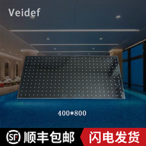 Swimming pool aisle forced shower supporting shower Sensor spray 304 stainless steel top spray 800X400