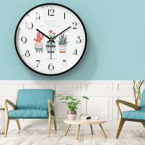 Modern simple wall clock living room table personality creative clock atmosphere Nordic Wall watch fashion quartz clock home wall clock