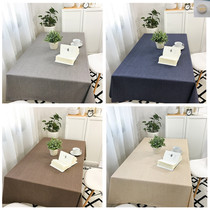 Square table cloth square tea table cloth art Nordic style net red makeup table anti-oil and waterproof table cloth linen
