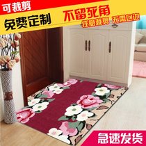 Customized large door carpet cutting household mat entry door floor mat can be cut door front