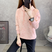 simboo walking outdoor early spring new sweater women thin camouflage hooded sports pullover jacket stretch