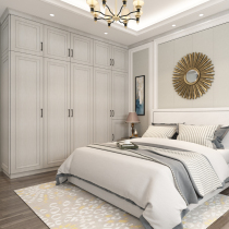 Piano customized the overall open door wardrobe wardrobe room customized as a combined cabinet bedroom furniture European open