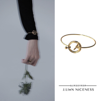 JLINN New JLINN New JLINN Designer Brand Orchid Bracelet opening adjustable jewelry China Original