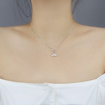 Dream Fishtail Necklace Woman Temperament SMALL CROWDDESIGN SENSE LOCK BONE CHAIN LIGHT LUXURY SUPERIOR SENSE 2020 NEW TIDE