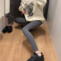 High waist shark pants punch pants autumn tight pants tight buttocks tight butt-thin pressure Barbie pants yoga pants wear