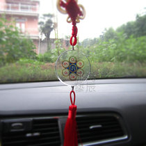 New crystal clear boutique six-way King Kong curse Crystal Car pendant Buddhism Dharma will be married Buddha curse car hanging decoration