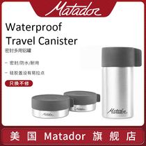 American Matador waterproof sealed waterproof aluminum box Multi-purpose storage box can store tablets and snacks