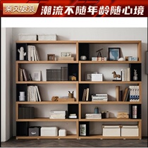 Simple modern bookshelf Shelf shelf floor bookcase office combination rack living room partition display cabinet multi-layer bookcase