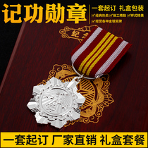 Volunteer badges for the peoples service medals