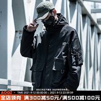 Guochao function wind charge men ins tide Spring and Autumn New Tide brand ins jacket couple Joker overloading jacket
