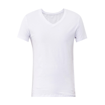 Metersbonwe underwear mens autumn new simple fit elastic V-neck basic short-sleeved T-shirt 264539