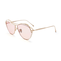 THE OWNER into THE play pearl decoration Beauty series sunglasses sun glasses TOS112 pink 204246