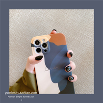 Apple 12promax mobile phone shell net red apply iPhone13 upscale lavish lens full package mini soft shell xs