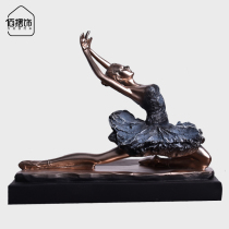 Nordic ballet girl character decoration Living room entrance creative TV cabinet wine cabinet sculpture decoration