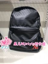 Mjstyle TOPFEELING counter mens double shoulder backpack 818710007 Black