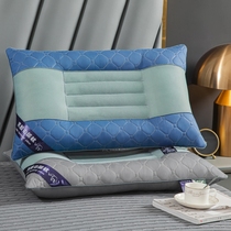 Cotton latex Cassia Pillow Pair of health care cervical single double home dormitory pillow core