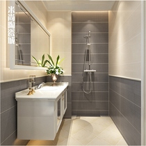 Imitation cloth brick Wall brick Matte kitchen dark gray yellow 300x600 bathroom bathroom tile floor tile Balcony brick