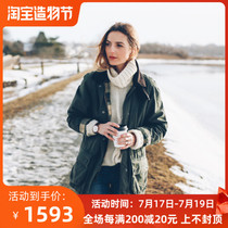 British spot Barbour Beadnell oil wax jacket jacket windbreaker British female ashby