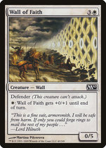 MTG ten thousand smart card M10 belief wall Wall of Faith white iron 40 English