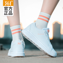 361 sports shoes womens 2021 autumn new white shoes Joker 361 Degree breathable casual shoes autumn winter board shoes womens shoes