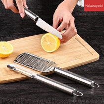 Planing fruit knife Planer stainless steel fish scale scraping silk multi-function device with melon and fruit silk knife three-piece knife peeling