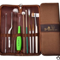 Visual Pick Ear Tool Suit Expander with lamp ear spoon ears Full set of earner cleaner Set of children