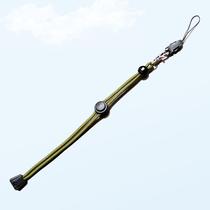 Tool Tail Rope Upscale Umbrella Rope Lifesaving Tool Tail Rope Stick Tail Rope Hanging Chain Rope Sleeve Anti-Off Hanging Buckle Chain